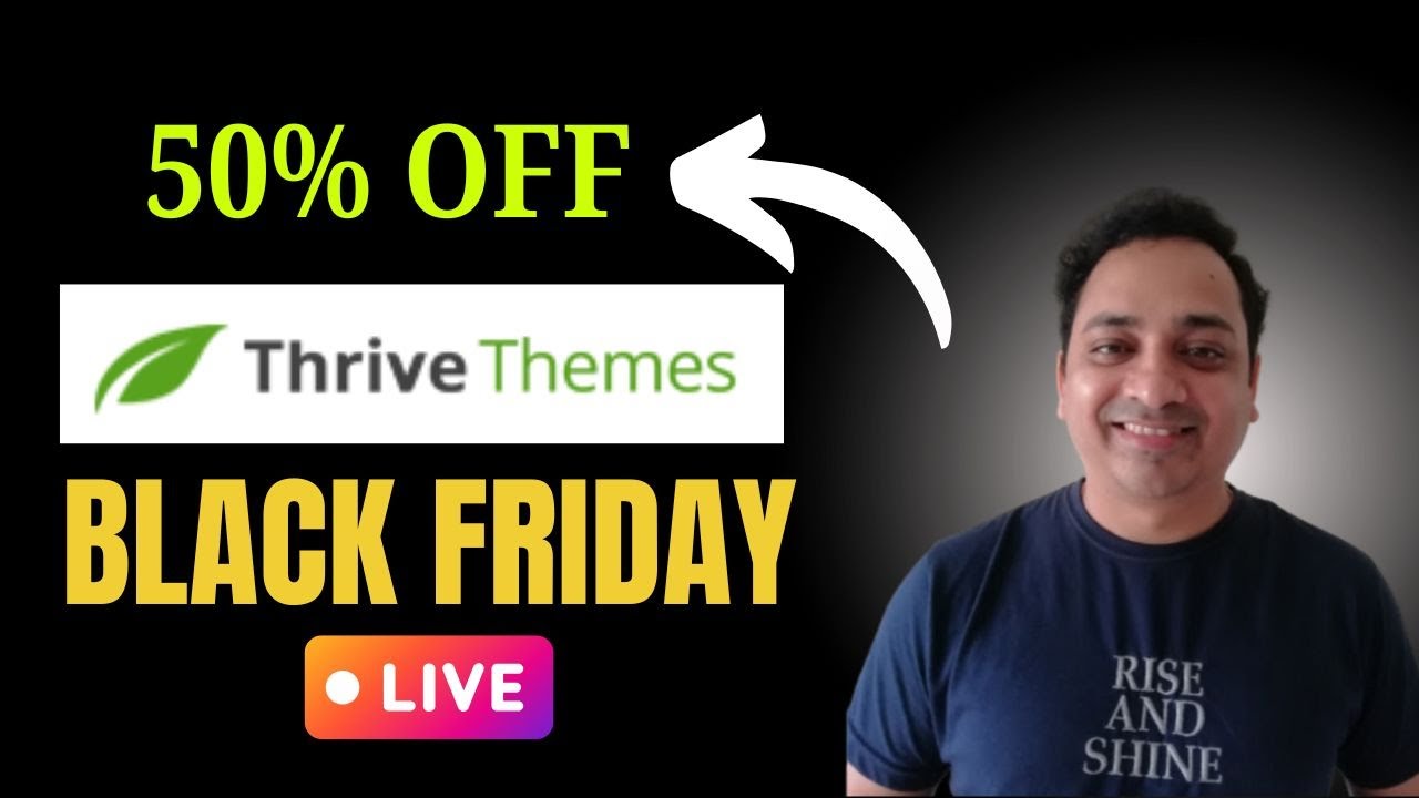 Thrive Themes Discount 2026 (50% OFF on Annual Subscription) | Black Friday Sale