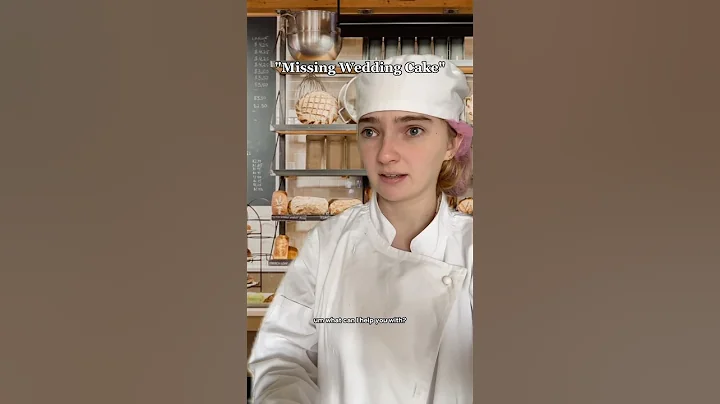 "They forgot my wedding cake-"