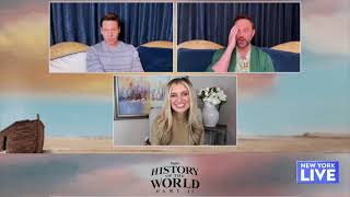 History of the World Cast Interviews for New York Live