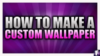 How to Make a Custom Wallpaper in Photoshop! (MAC&PC)