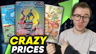the most expensive pokemon card in the world 2024 Top 50 Valuable Cards of Sword & Shield era. This is a price comparison relative to June 3, 2024. White price is old one, and red/green is the current The Most Expensive New Pokemon