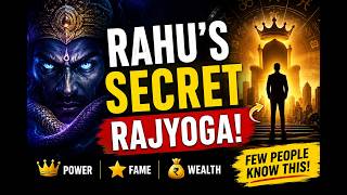 Rahu's Secret Rajyoga Combination Revealed #jyotish #vedicastrology #astrology #rahu
