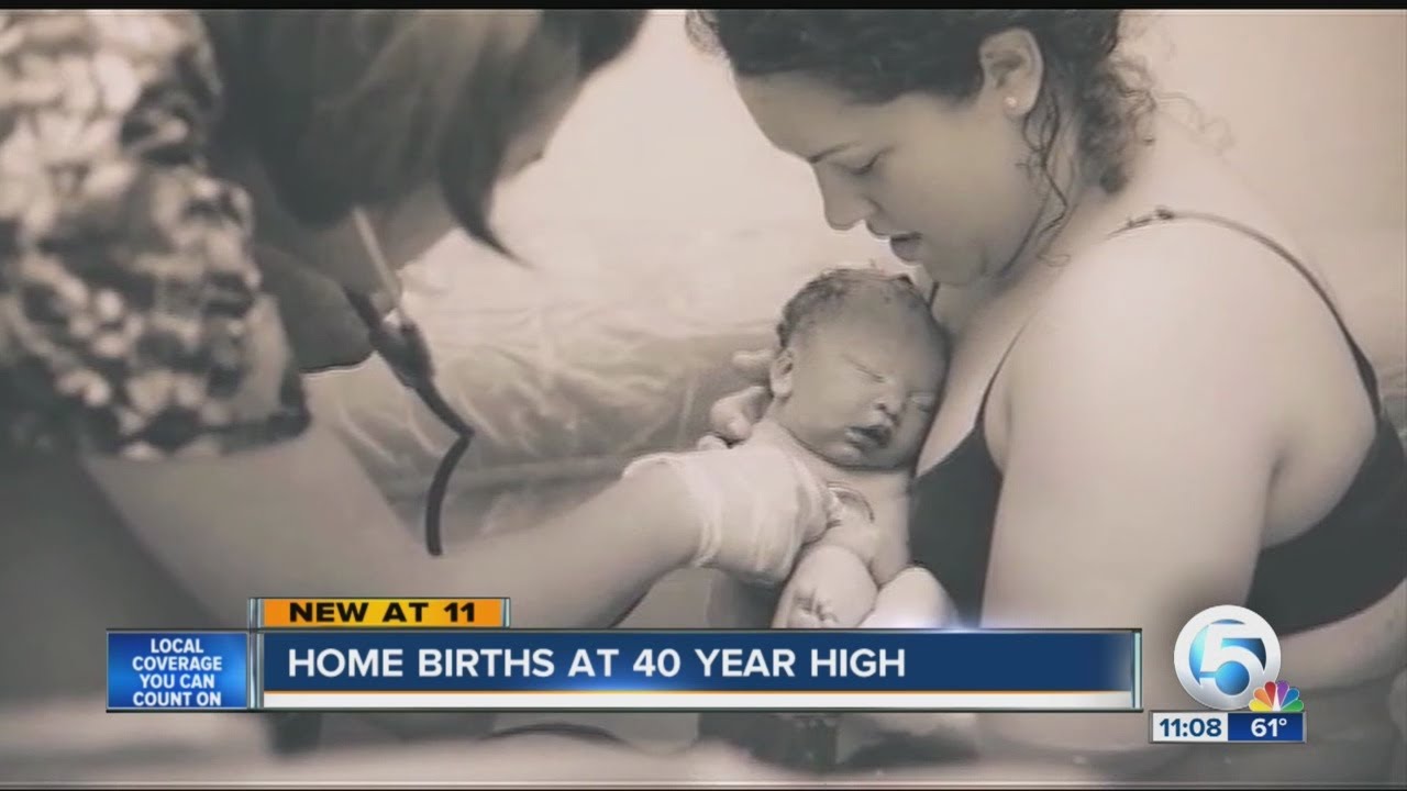 Home births at 40 year high YouTube