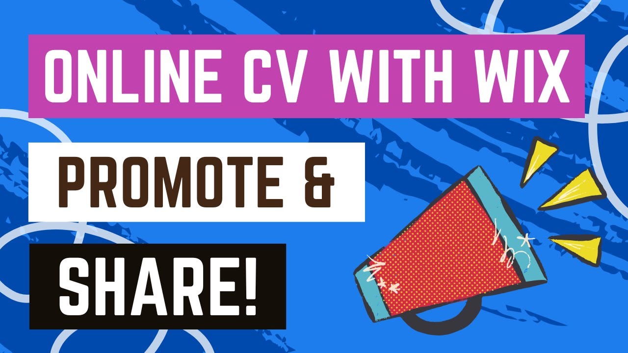 Wix Online Resume – How to Promote Your Online CV & Share It Like a Pro