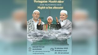LIVE MAULID AKBAR NABI MUHAMMAD SAW MAJLIS TA'LIM AL-HUSAINI 2023