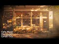 Spring Coffee Shop Ambience -  Smooth Jazz Background Instrumental Music to Relax, Study, Work