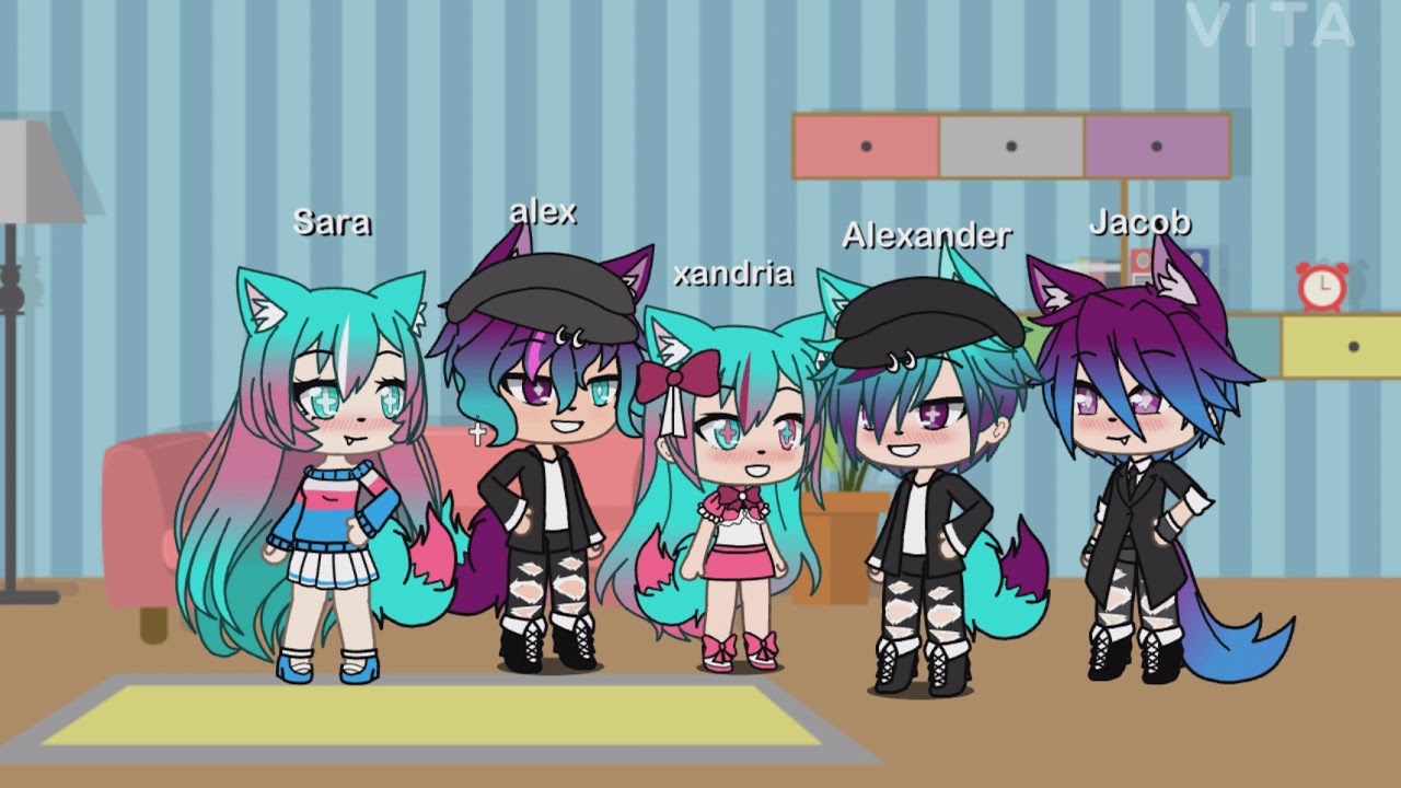 DOLLHOUSE . Gacha life . original? Moonlight gacha. YouTube