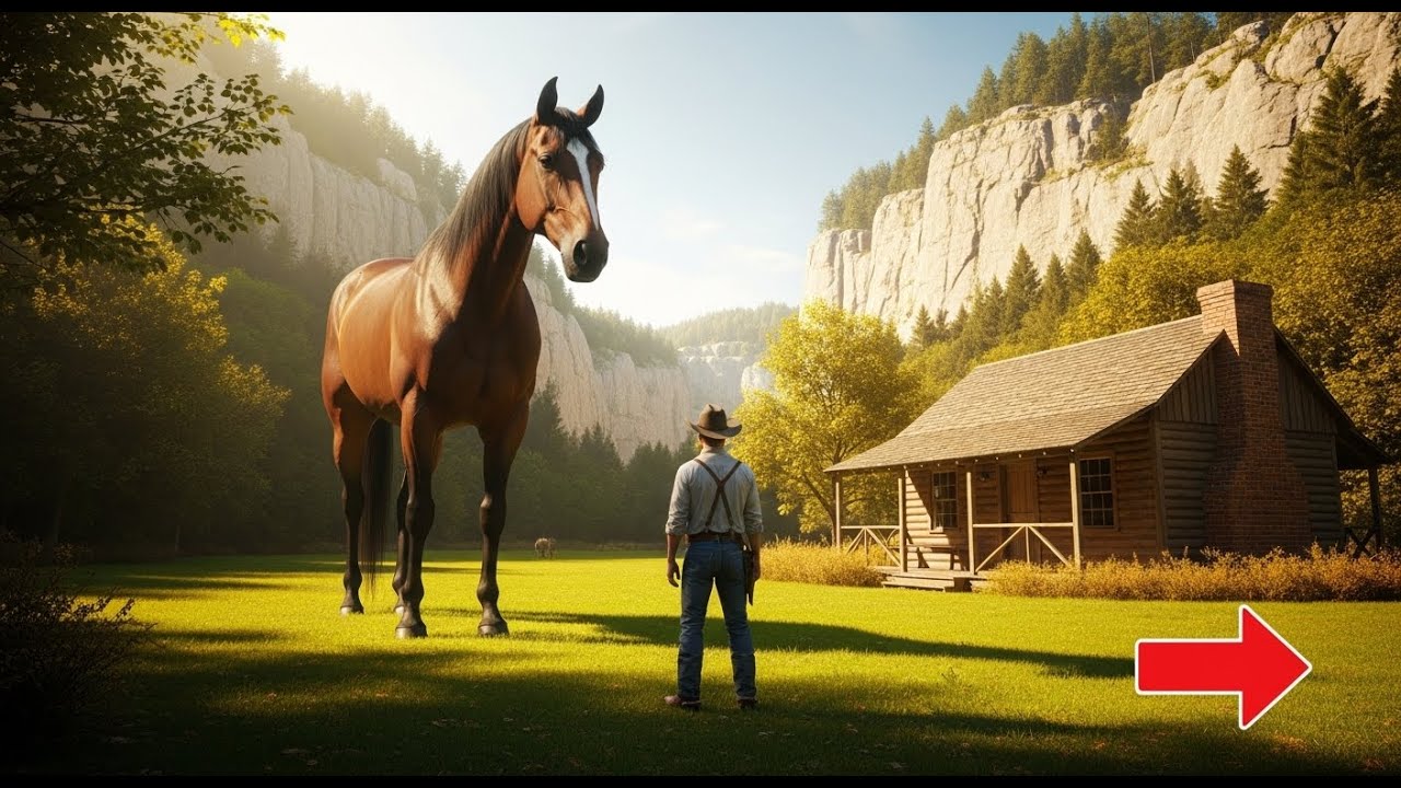 Divlji mustang odvukao planinskog čovjeka u skriveni dol — ono što je našao promijenilo mu život