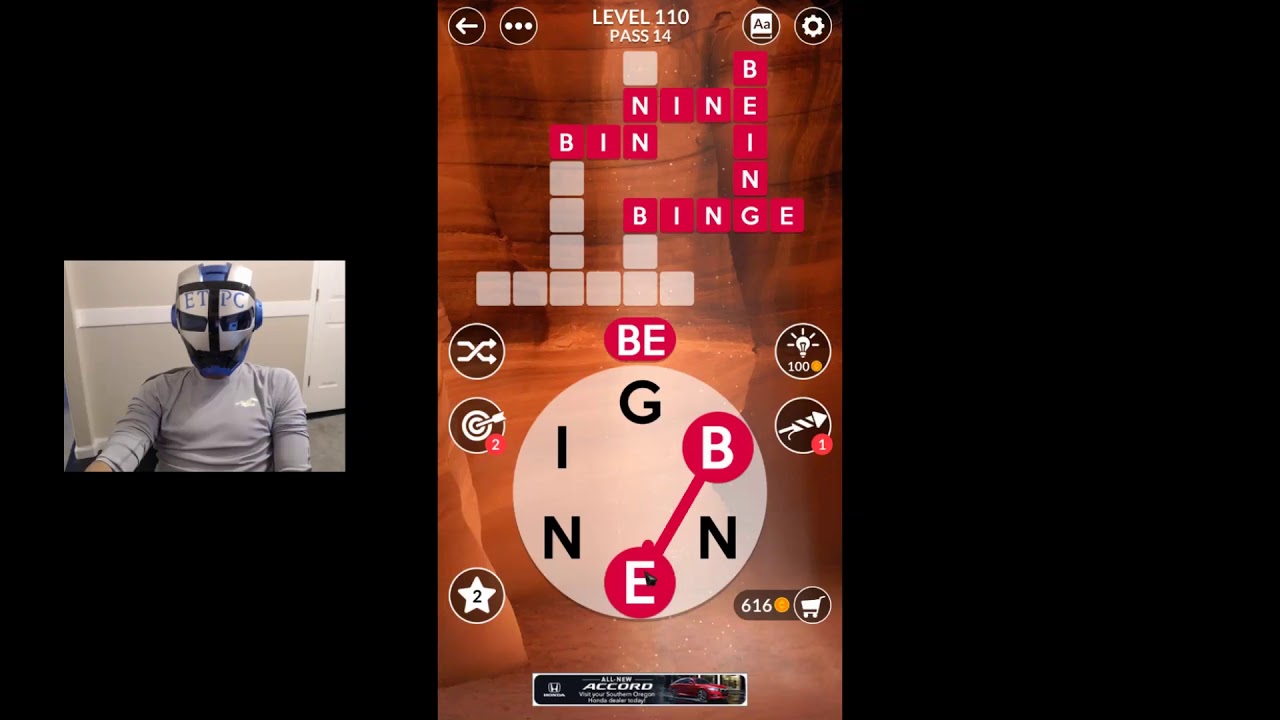 WORDSCAPES LEVEL 110 masaya ang mga salita - YouTube