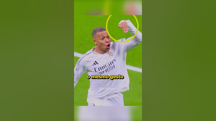 É POR ISSO QUE MBAPPE FAZ ESSA COMEMORAÇÃO!