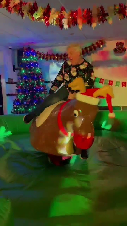 No reindeer were hurt in the making of this video 🤣 #viral  #trending #christmas #firstcymruwelfare