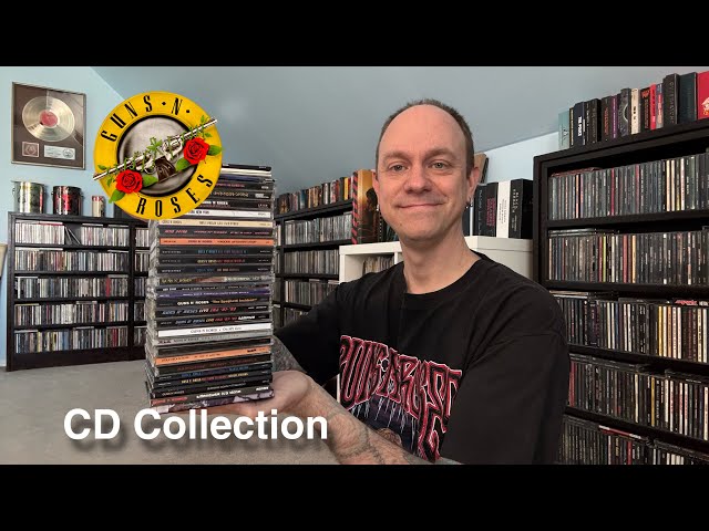Guns N' Roses CD Collection Run-through - YouTube