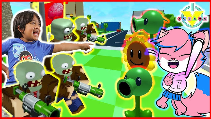 Fgteev Roblox Plants Vs Zombies Slide Youtube - youtube fgteev roblox roblox zombie