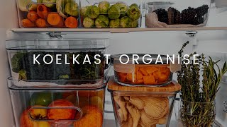 Koelkast Organise | Nieuwe bakjes voor groente en fruit - YouTube