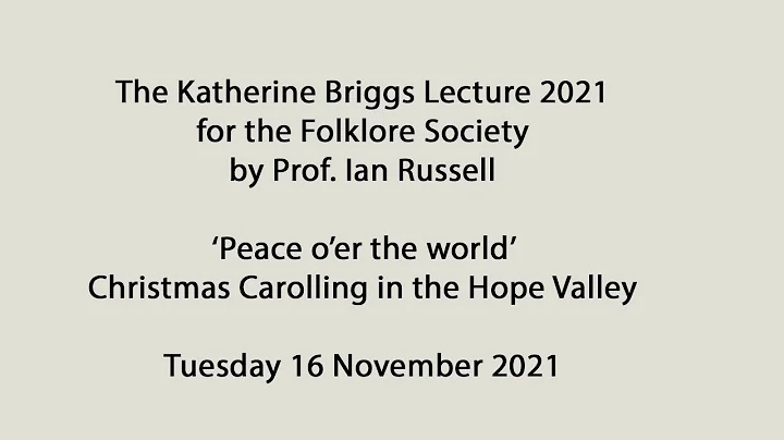 The Katherine Briggs Lecture 2021