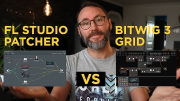 FL Studio 20 PATCHER vs Bitwig Studio 3 GRID