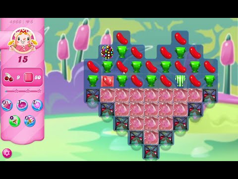 Candy Crush Saga Level 4966