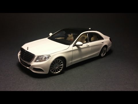 Customizing My 1:24 Scale WELLY NEX Mercedes Benz S Class W222 S500 WHITE Model Car