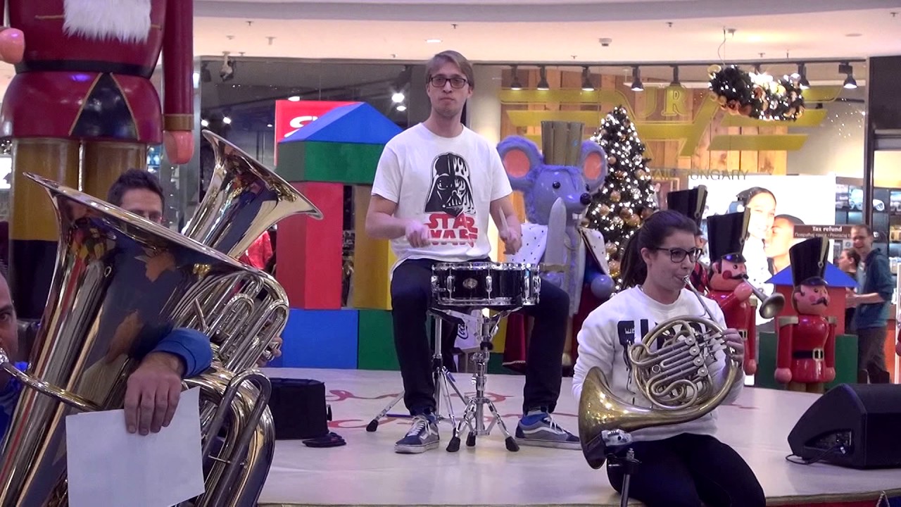 Star Wars flashmob Szeged Árkád