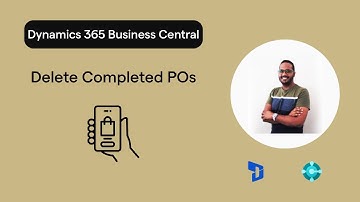 Deleting Completed Purchase Orders in Business Central | Step-by-Step Tutorial