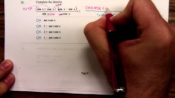 Math 1316 Verifying Trig Identities Part 2