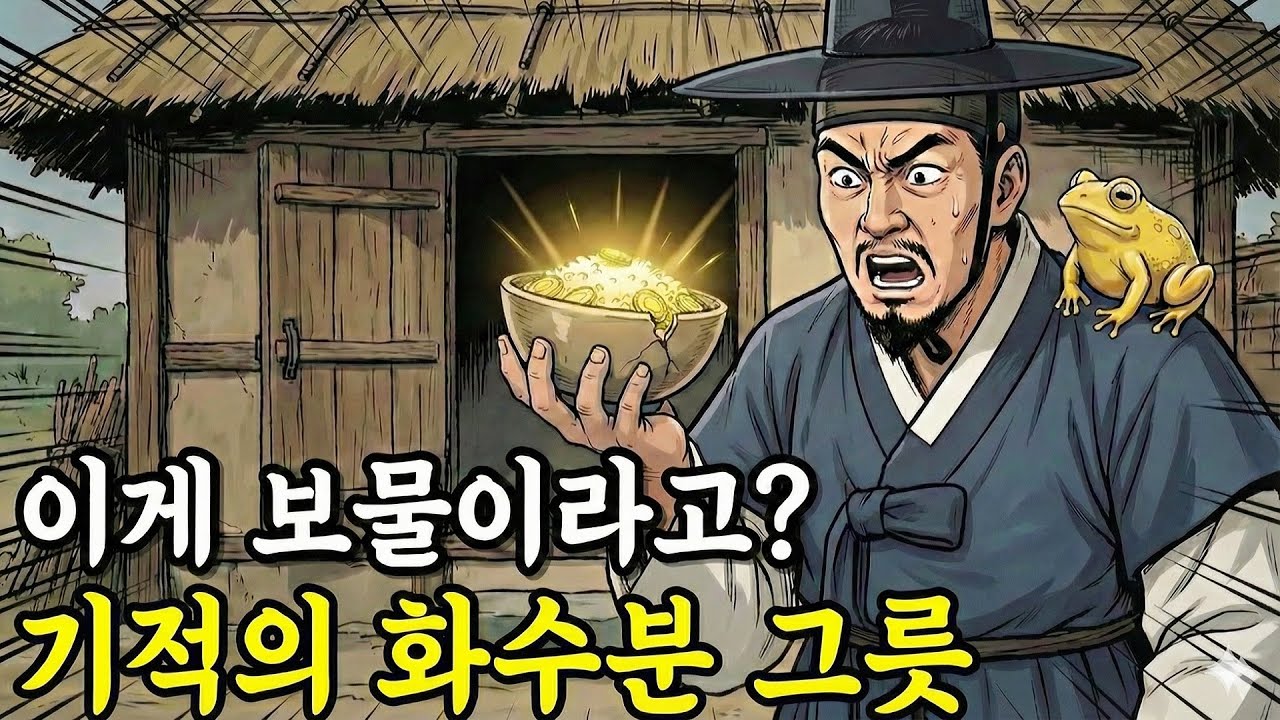 죽어가던 황금 개구리를 살려준 거지 선비, 깨진 접시 하나로 천하제일 부자가 된 사연 야담|만담|전설|옛날이야기