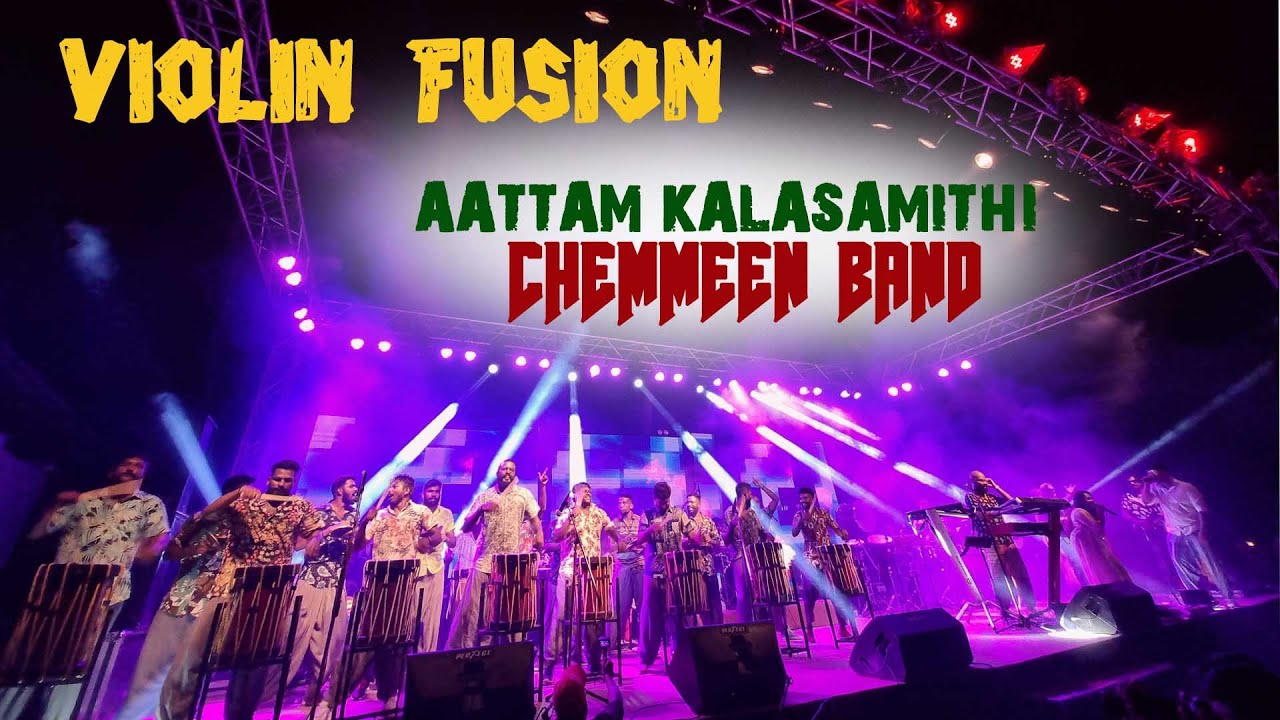 Violin Fusion ft Chemmeen Band | Aattam Kalasamithi | Pazhanji Palli Perunnal 2022