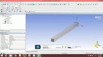 Plotting LOAD - DEFLECTION graph using ANSYS WORKBENCH 15 TUTORIAL