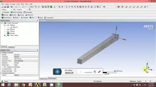 Plotting LOAD  DEFLECTION graph using ANSYS WORKBENCH 15 TUTORIAL