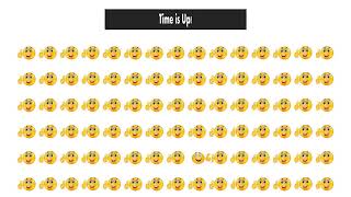 Pick the odd Smiley Emoji #1 // Educational Video for kids// Quiz screenshot 5