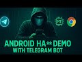 Android Testing Demo Using Telegram Bot | Educational Cybersecurity Tutorial