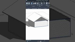 How to create sloped Roof in Revit? #architecture #revit