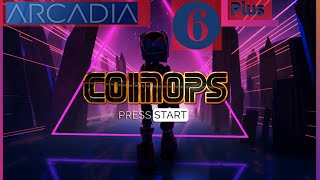 CoinOPS Arcadia 6 Plus AMAZING ARCADE 🕹️ PC FRONT END