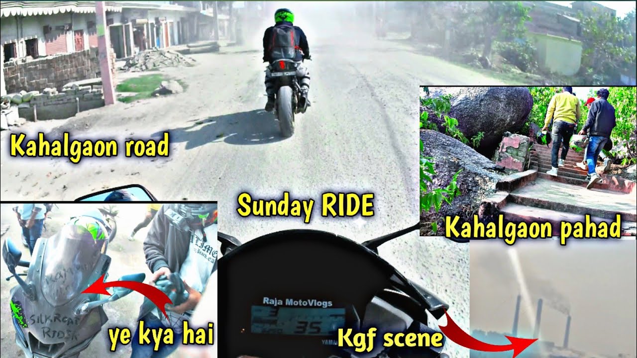Sunday ride kahalgaon pahad 