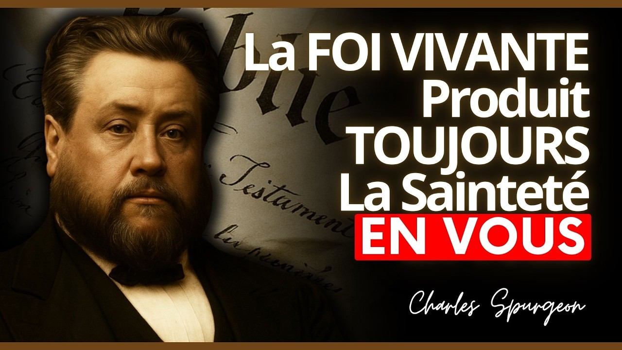 Pourquoi la foi sans sanctification ne sauve jamais L’explication de Spurgeon