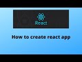 How to Create React App from Scratch | React Project Setup Step by Step
