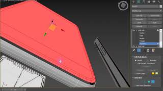 14- 3Ds Max, How to darw iphone X Part 02 (Learn Together@Setec Institute), SN1.2