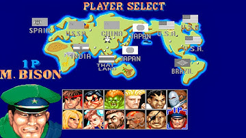 M. BISON Longplay ➤ Street Fighter II