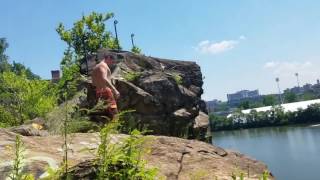 C Rock Cliff Jumping