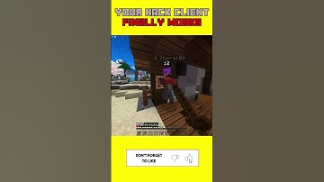 POV: Your Hack Client Finally Works #Shorts