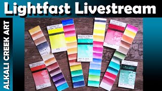 Lightfast Swatching Livestream!