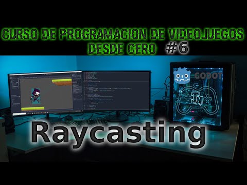 Curso de programación de videojuegos desde cero con Godot Engine Parte 6 Raycast2D
