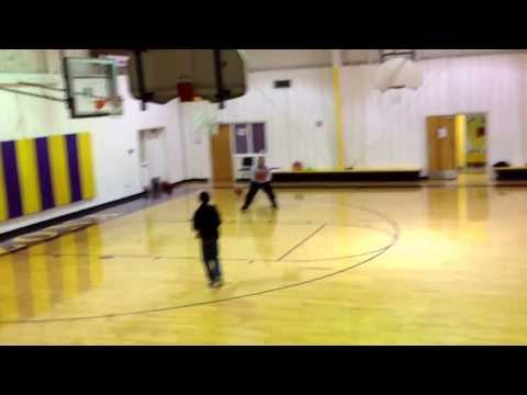 Amazing school trick shot:Ozona Middle School-Part one