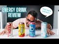 BEST ENERGY DRINK REVIEW | Bang Energy vs. GHOST vs. Alani Nu vs. Guru