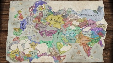 CK3 Timelapse but the Mongol Invasions Start in 867!