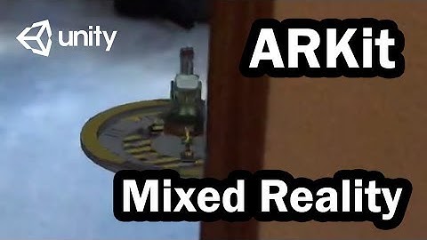 ARKit - Mixed Reality - Real world geometry occlusion - Unity 3D