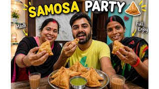 कामवाली आंटी की तरफ से मिला हम लोगों को पार्टी 😍 #anandkavlogs #familyvlog 