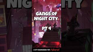 Cyberpunk RED Night City 2045 Gangs - Rat Kings