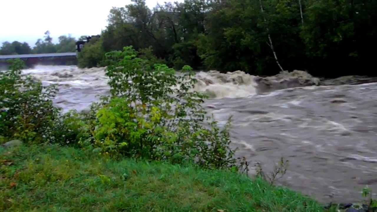 The Wild Ammonoosuc River Littleton, NH Tropical Storm Irene 8/28