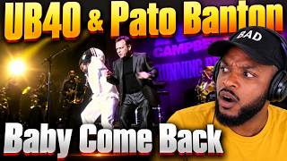 EMOTIONAL!! UB40 & Pato Banton - Baby Come Back REACTION
